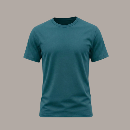 TEAL – GENTS ROUND NECK T-SHIRT For Men