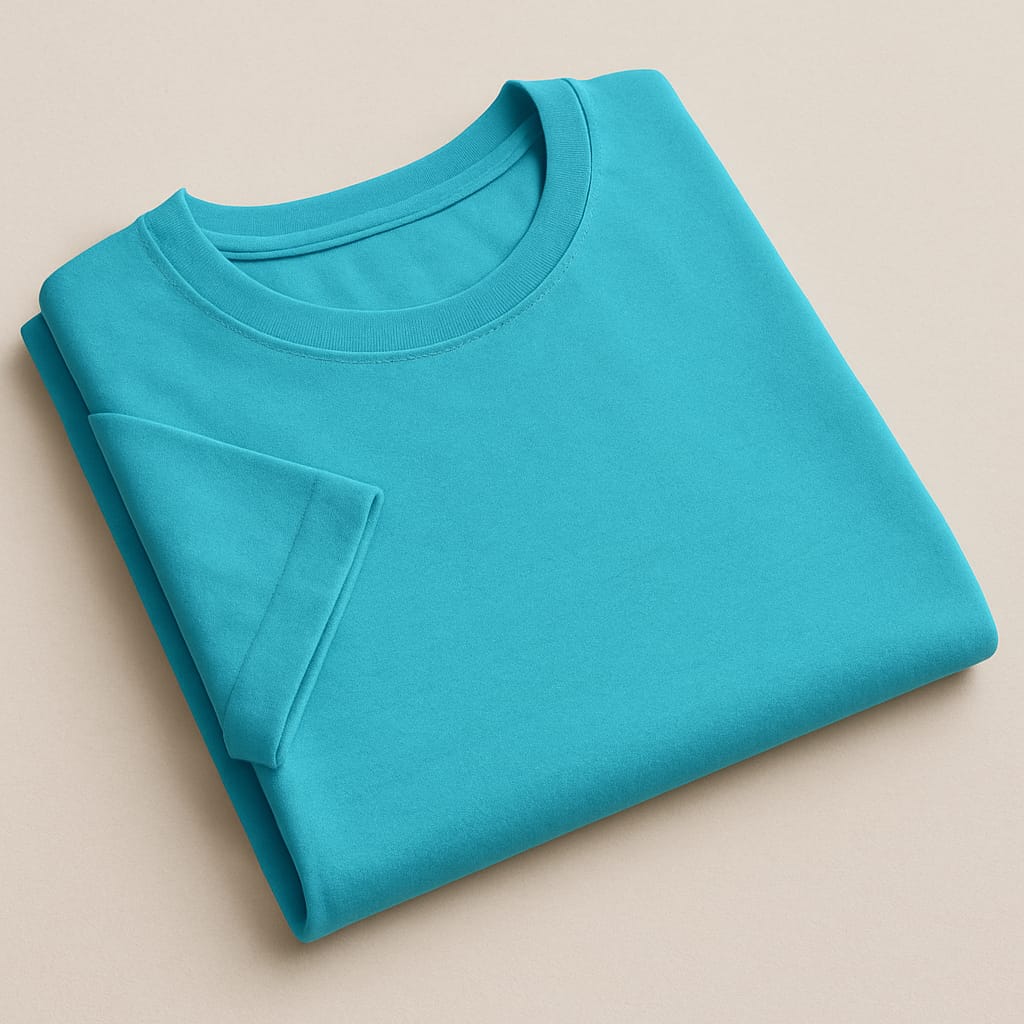 T-Shirt blue For Ladies