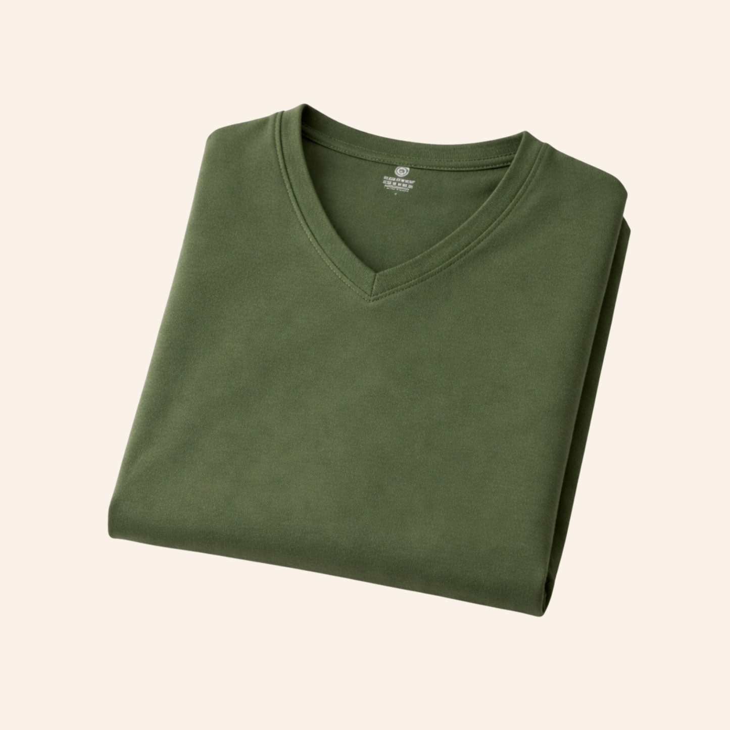GENTS OLIVE V-NACK T-Shirt | Italian Brand | Designed in Italy