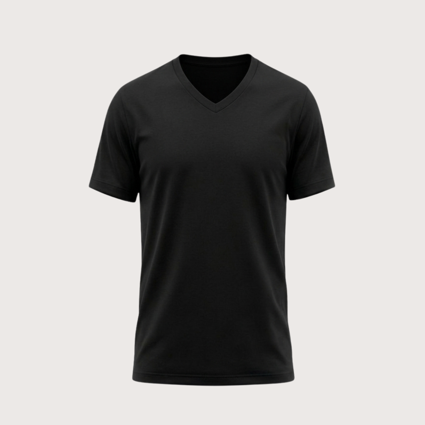 BLACK –LADIES V- NECK T-SHIRT Short &nbsp;Sleeve&nbsp