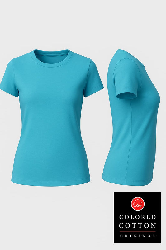 T-Shirt blue For Ladies