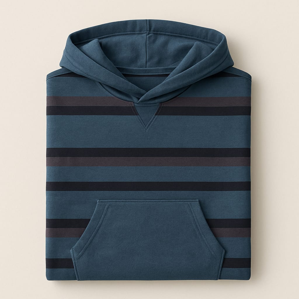 Felpa con Cappuccio Bambino "Orion Blue" – Comfort & Stile Insieme
