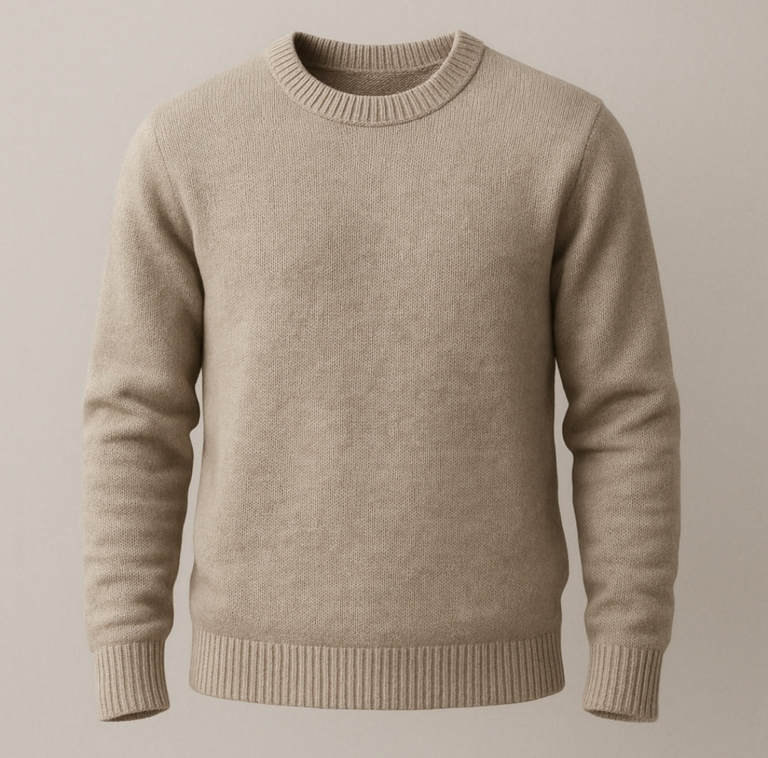 Maglione Uomo – Beige Chiaro
