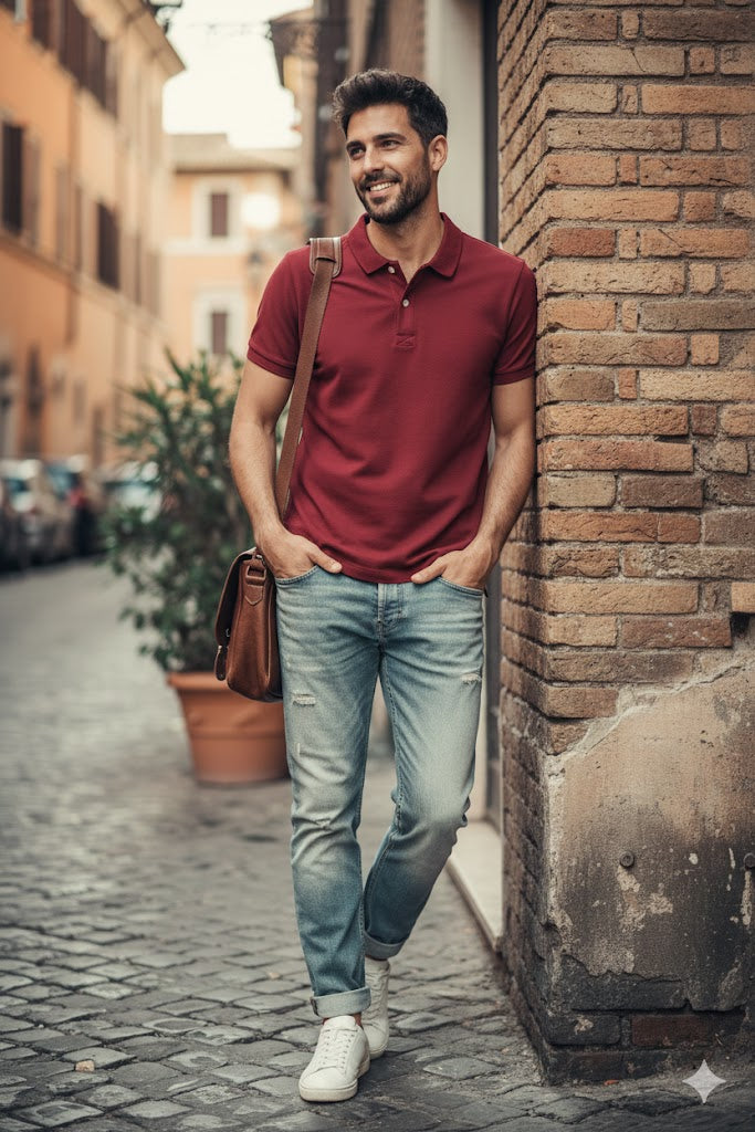 MAGLIETTA POLO ALL-RED-20% Discount