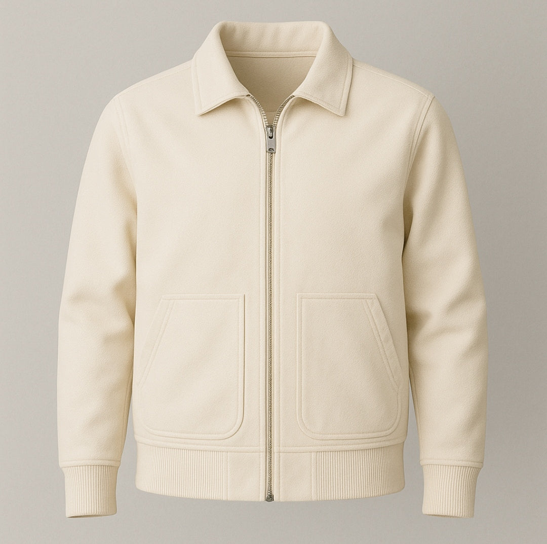 Giacca Uomo – Zip Cream